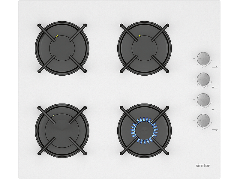 Simfer 11 Fonksiyon Steam Master Beyaz 3'lü Ankastre Set (8245 Fırın + 3654 Ocak + 8739 Davlumbaz) - 3
