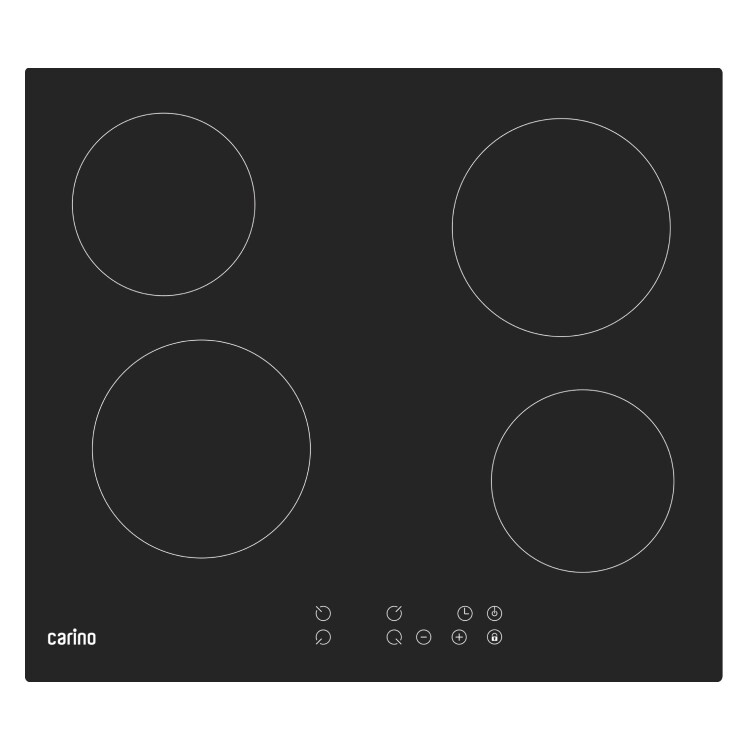 Carino 4 Fonksiyon Dijital Gri Turbolu Elektrikli Ankastre Set (Fırın+Elektirikli Ocak+Davlumbaz) - 3