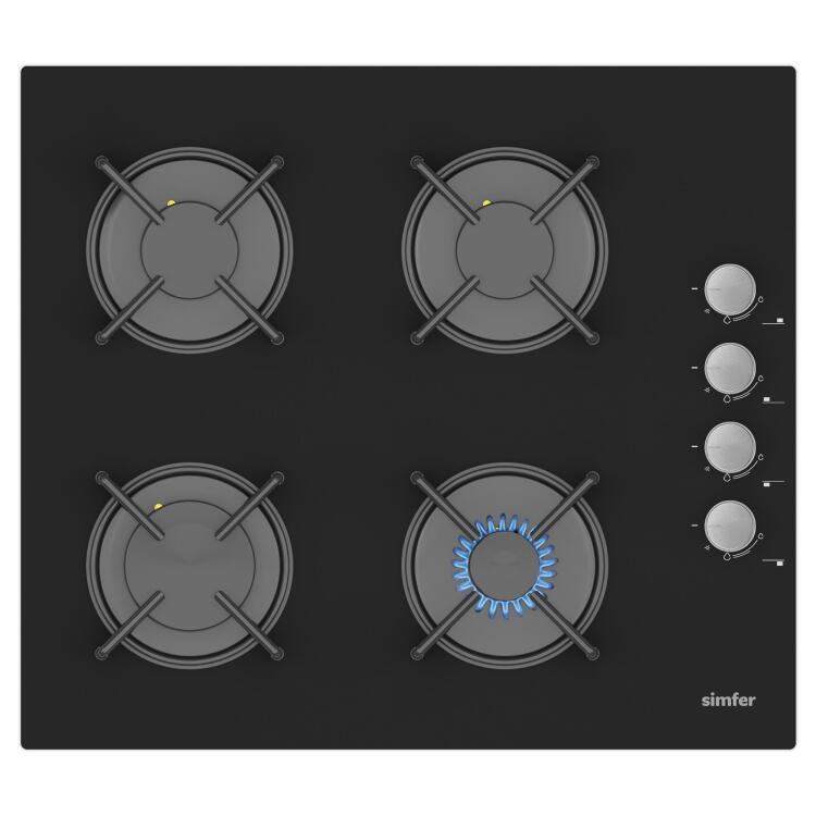 Simfer 10 Fonksiyon Airfry Siyah Dijital 3'lü Ankastre Set(8215 Fırın + 3500 Ocak + 8738 Davlumbaz) - 3
