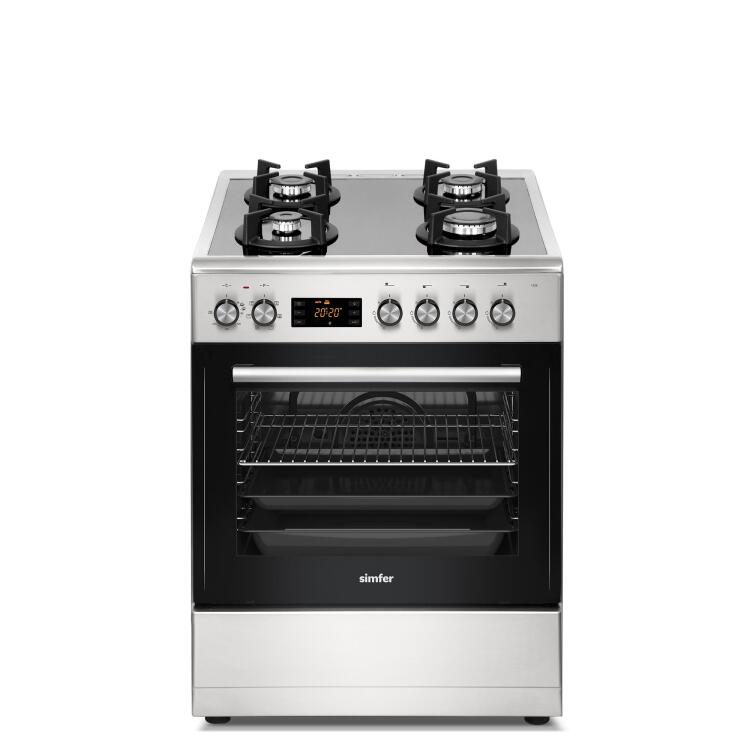 Simfer 1226 Tam Boy Fırın 4G Cam Yüzey Turbo 7 Fonksiyon + Grill - SİMFER