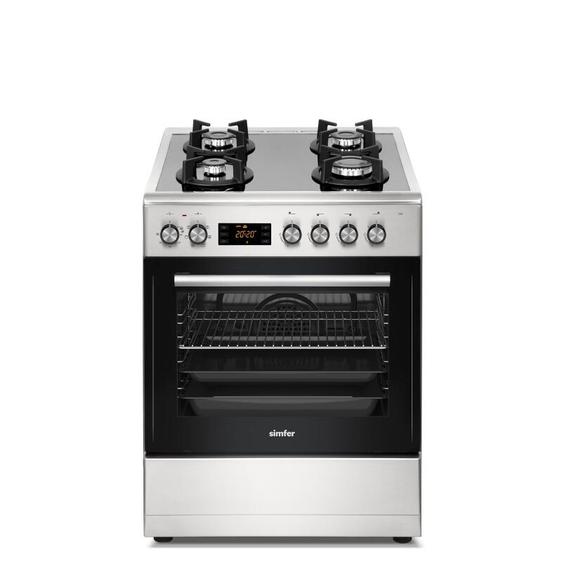 Simfer 1226 Tam Boy Fırın 4G Cam Yüzey Turbo 7 Fonksiyon + Grill - 1