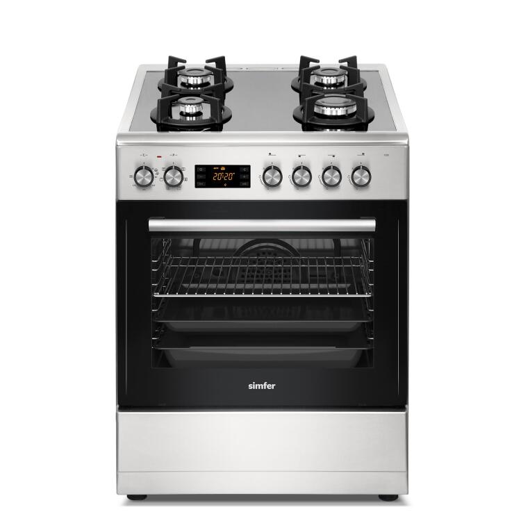 Simfer 1226 Tam Boy Fırın 4G Cam Yüzey Turbo 7 Fonksiyon + Grill - 2