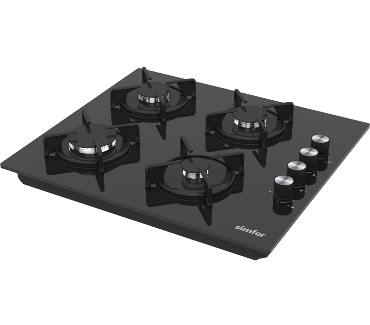 Simfer 3046 Siyah Ankastre Cam Ocak - SİMFER