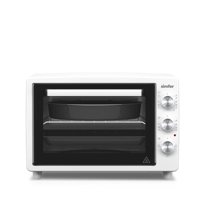 Simfer 3420 Beyaz 34 LT Statik Mini / Midi Fırın - 4 Fonksiyon, Programlanabilir Pişirme & Isı Kontrol Sistem - 2