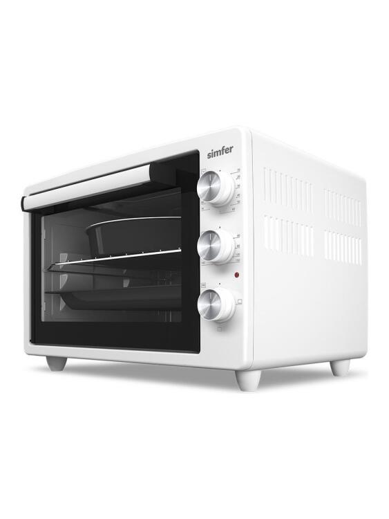 Simfer 3420 Beyaz 34 LT Statik Mini / Midi Fırın - 4 Fonksiyon, Programlanabilir Pişirme & Isı Kontrol Sistem - 3