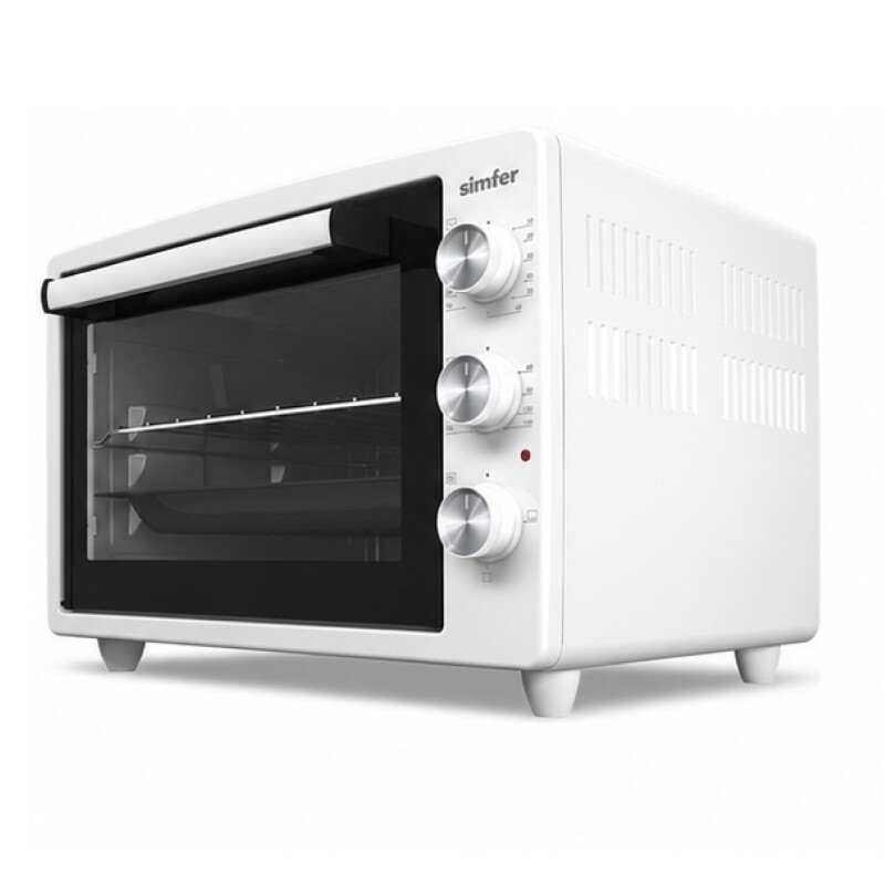 Simfer 3423 Beyaz 34 LT Statik Mini / Midi Fırın - 4 Fonksiyon, Programlanabilir Pişirme & Isı Kontrol Sistem - 2