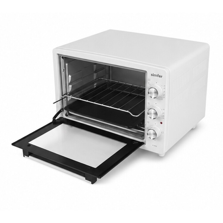 Simfer 3423 Beyaz 34 LT Statik Mini / Midi Fırın - 4 Fonksiyon, Programlanabilir Pişirme & Isı Kontrol Sistem - 4