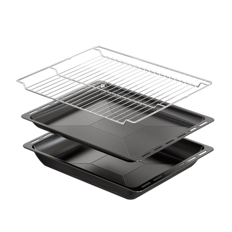 Simfer 4 Fonkisyon Trend Dijital Gri Power Turbo Elektrikli 2'li Ankastre Set (Fırın + Elektrikli Ocak) - 5