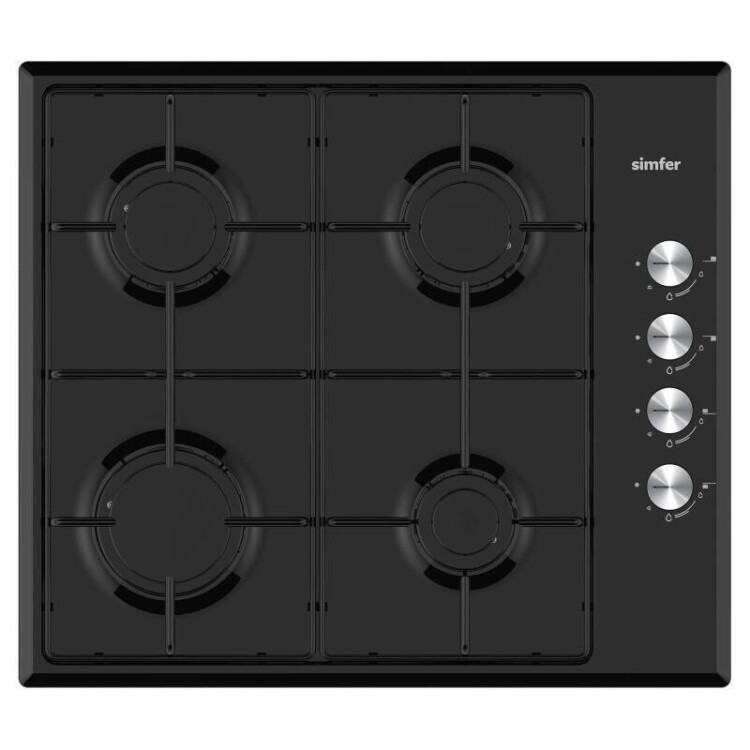 Simfer 4 Fonksiyon Trend Mekanik Metal Siyah 2'li Ankastre Set (Fırın + Ocak) - 3
