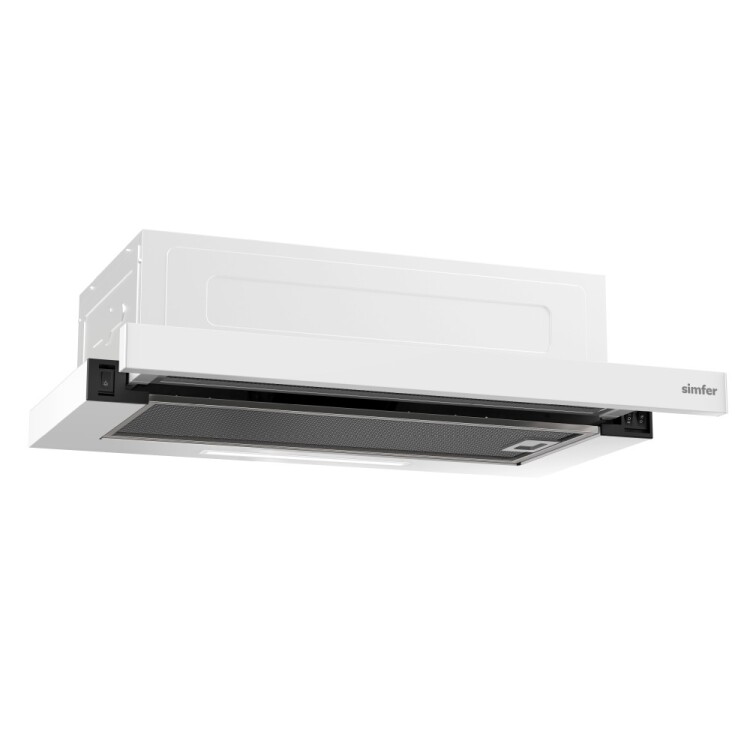 Simfer 8510 60CM Sürgülü Aspiratör Beyaz (Kurulumsuz) - SİMFER