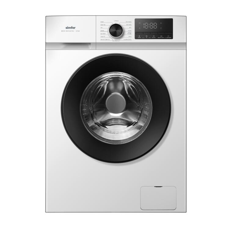 Simfer 842 B 1400Devir 8Kg Solo Çamaşır Makinesi Beyaz - Simfer