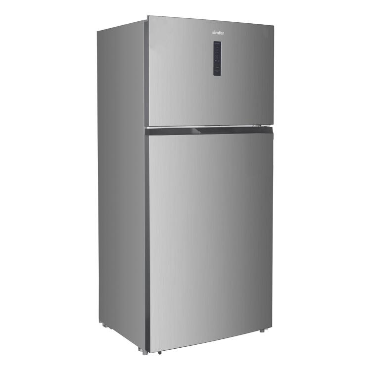 Simfer 2522 635Litre Çift Kapılı No-Frost Dijital Buzdolabı Inox - 2